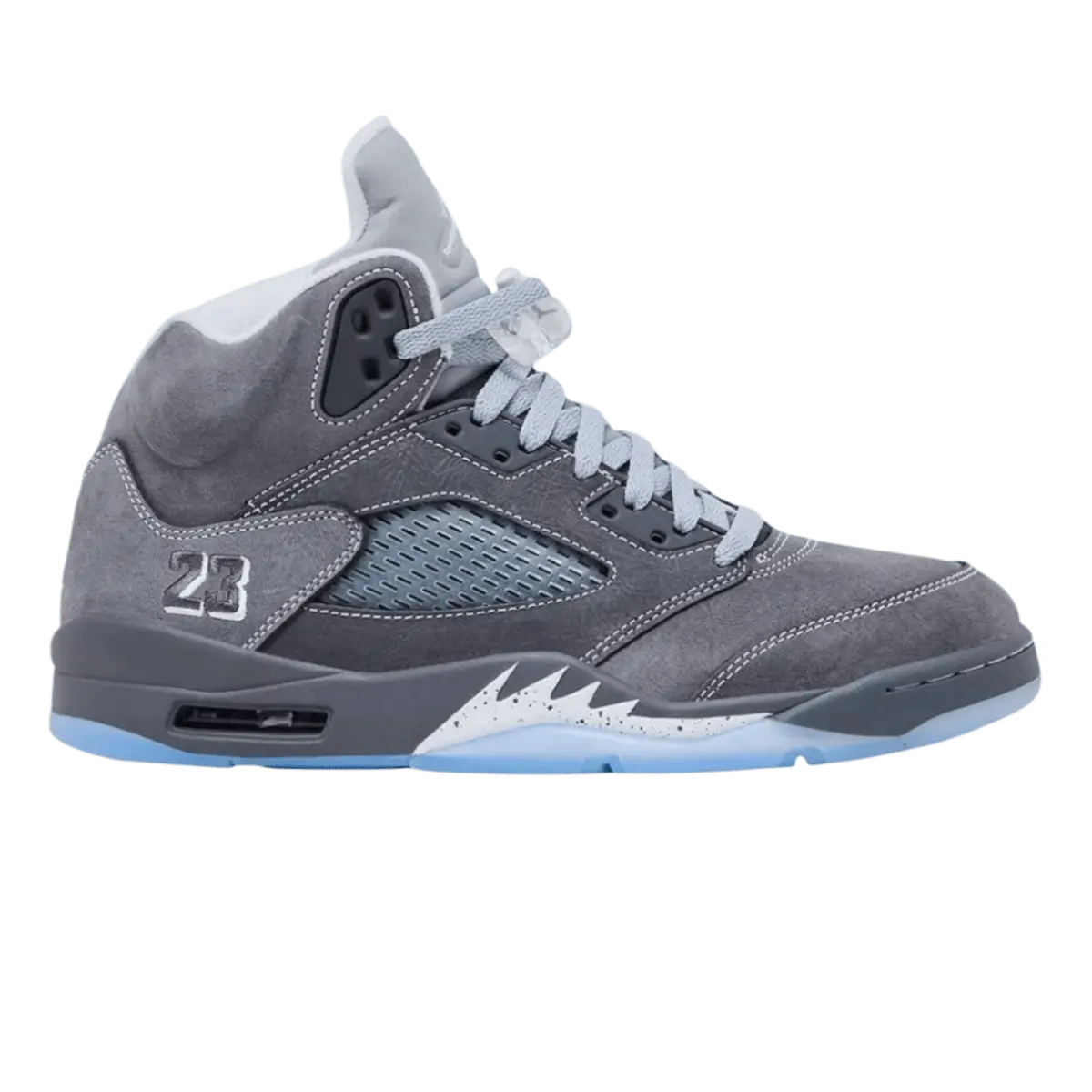 Air Jordan 5 Wolf Grey Basketball Shoe