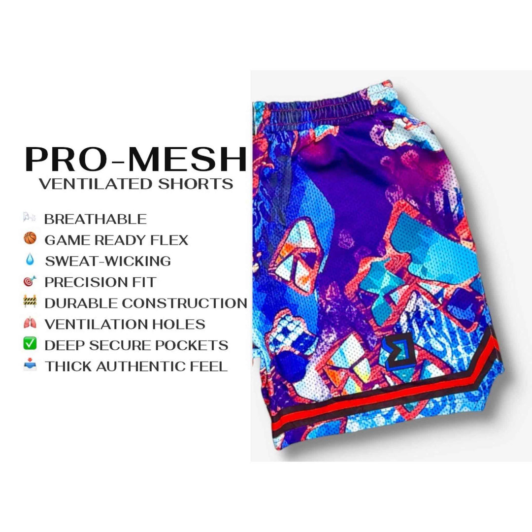 TRAPN™ Mesh Material informational breakdown graphic card