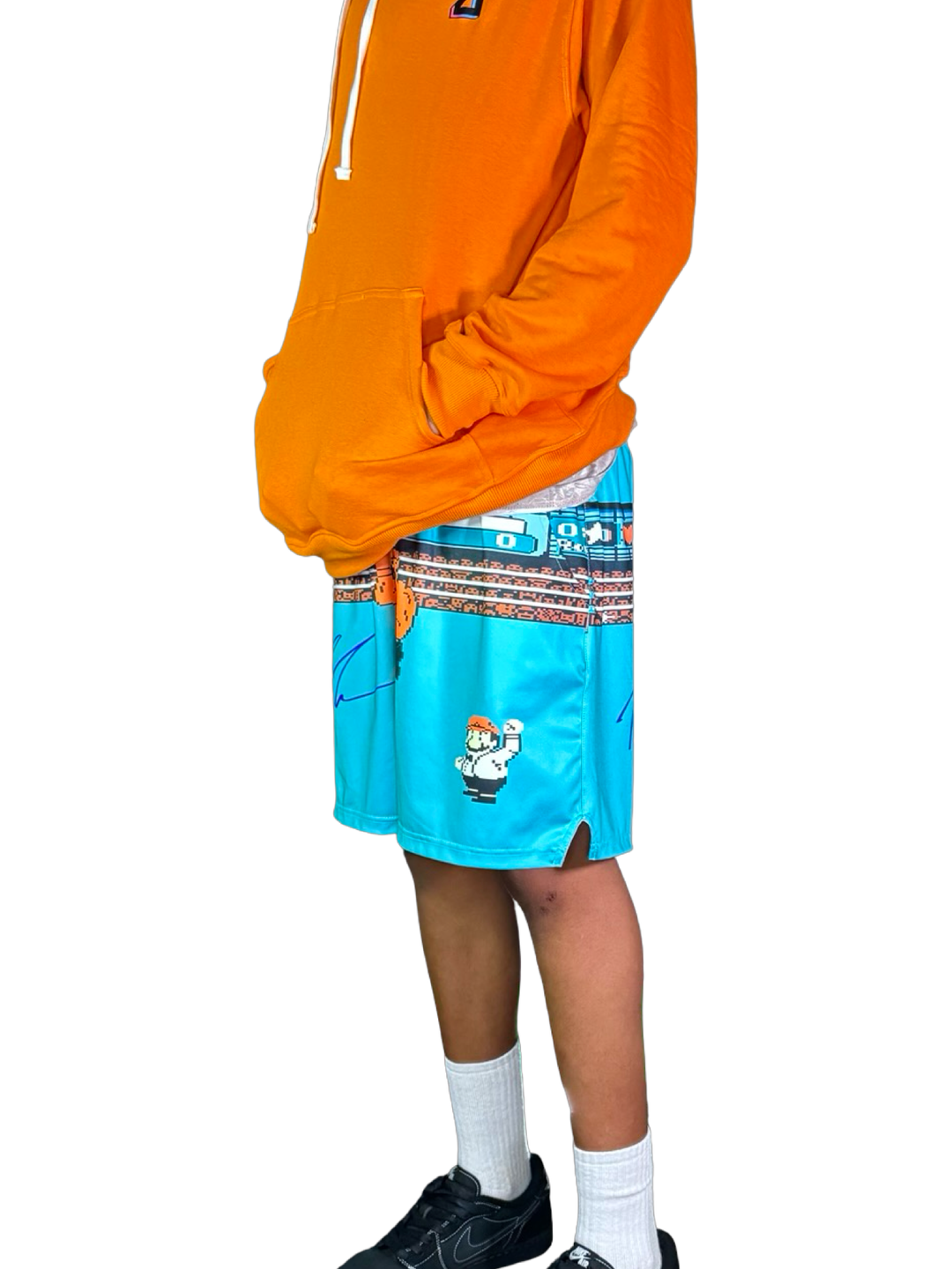 Punched Out Soft-QD Basketball Shorts — Dry Technology