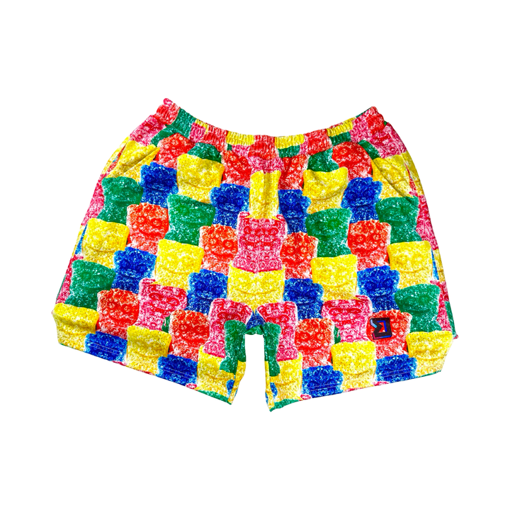 Sour Candy Mesh Basketball Shorts — Premium Materials