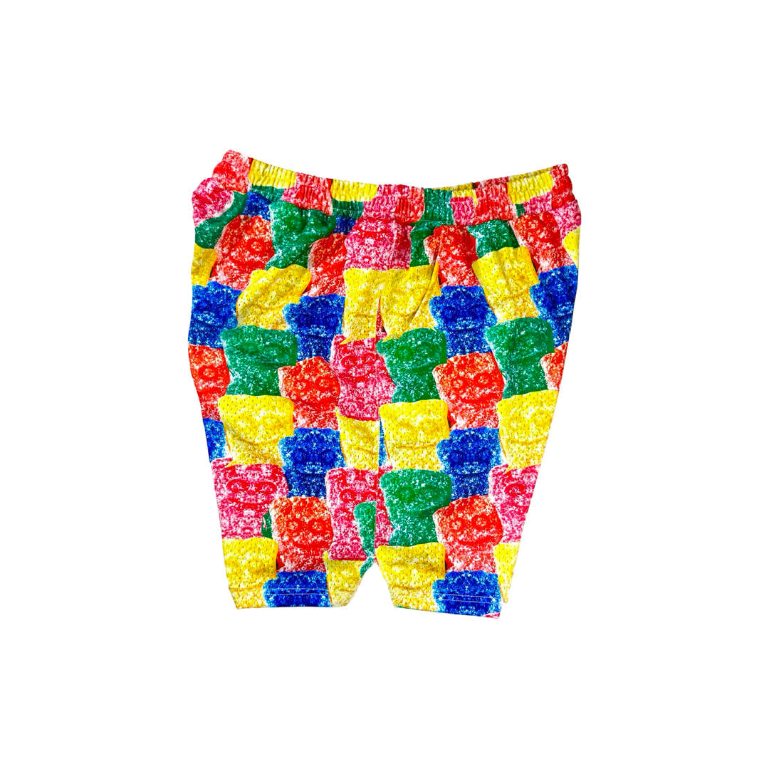 Sour Candy Mesh Basketball Shorts — Premium Materials