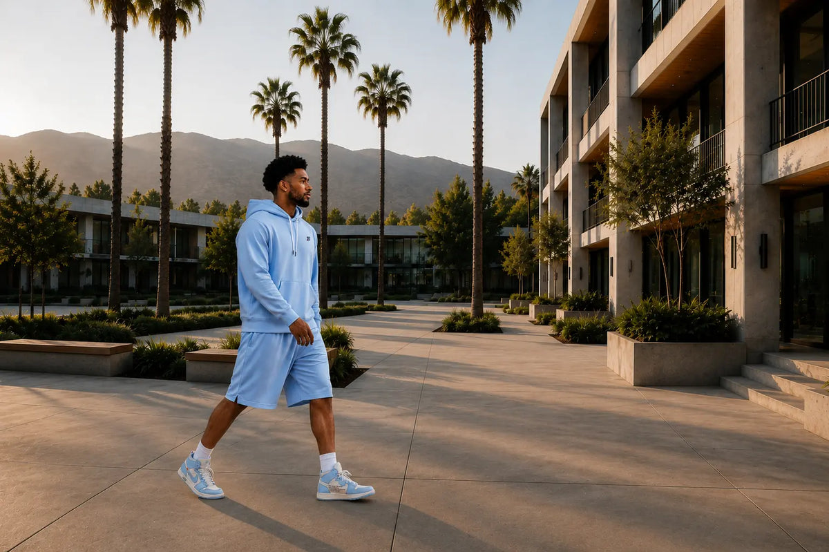 Athlete wearing TRAPN apparel inside the TRAPN Signature Court