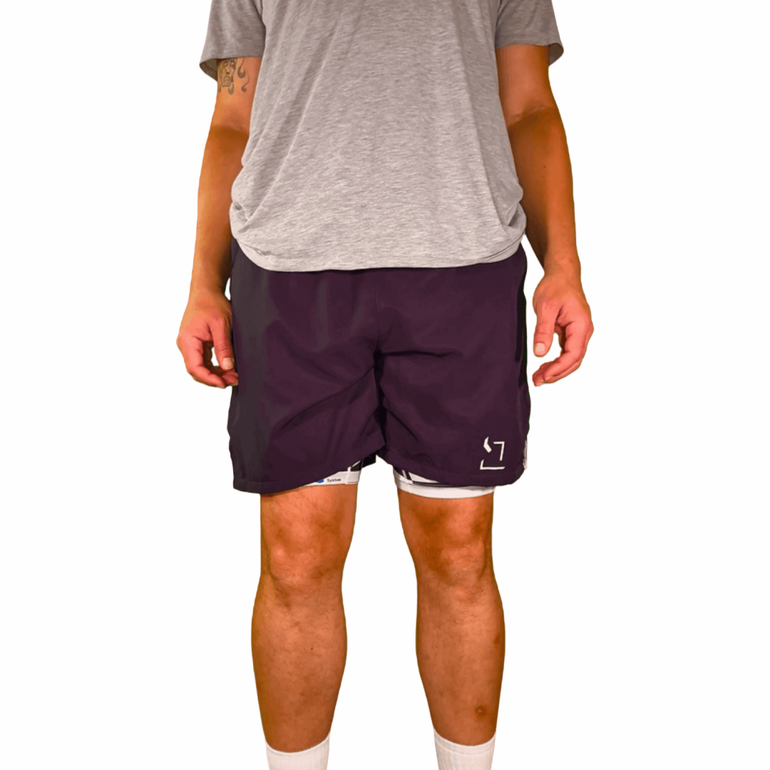STAPLE GO | Navy-Gray-Black | Water Repellent Dry-Fit Shorts Trap'n Shorts