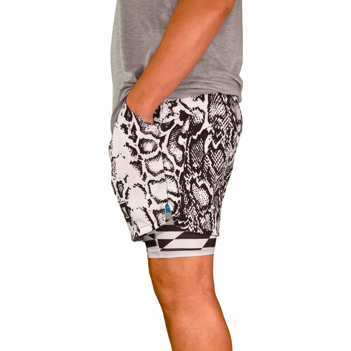 Yt MAMBA | Water Repellent 4-Way Stretch Dry-Fit Shorts - ALL Sizes Trap'n Shorts