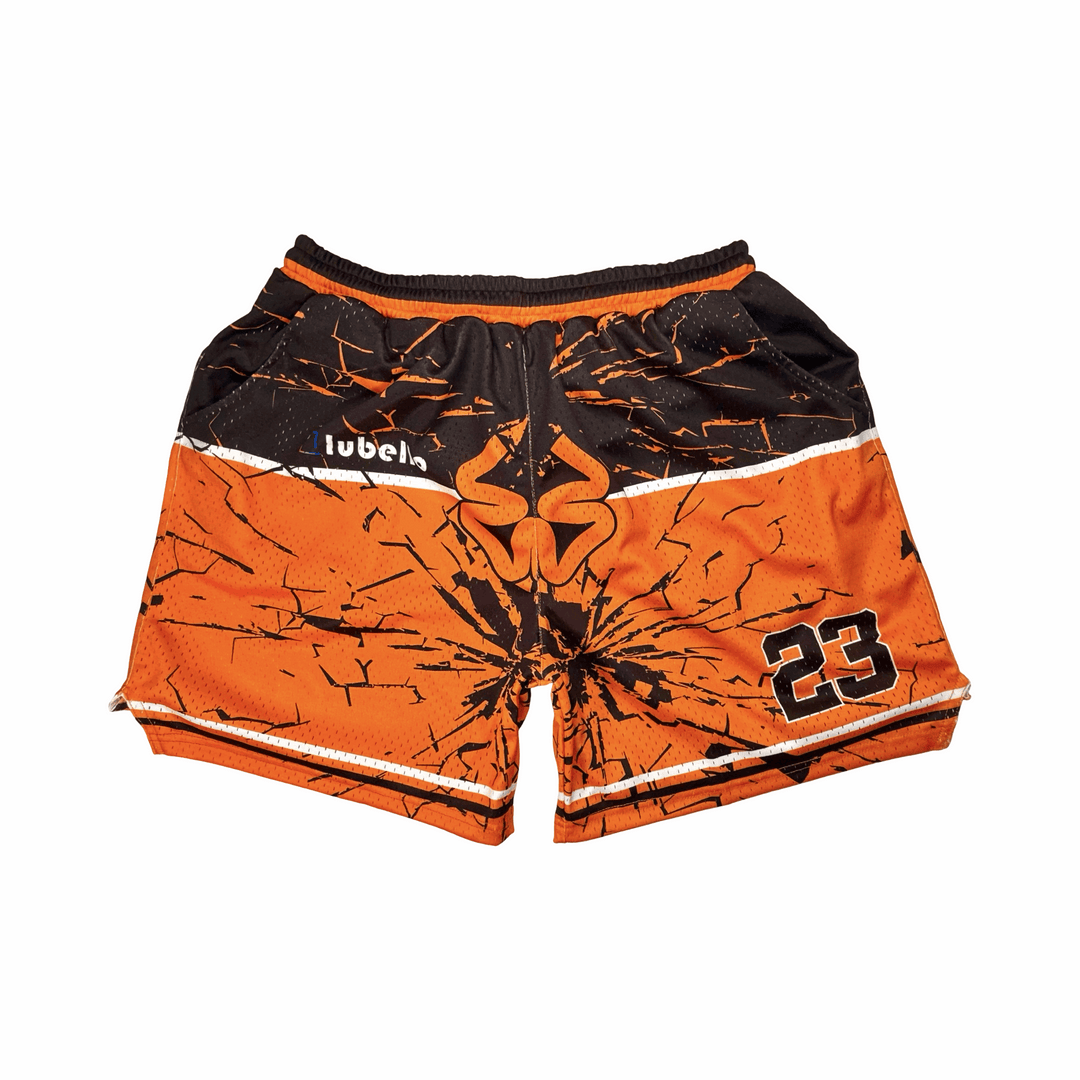 SHATTERED | Pro Mesh Basketball Shorts Trap'n Shorts