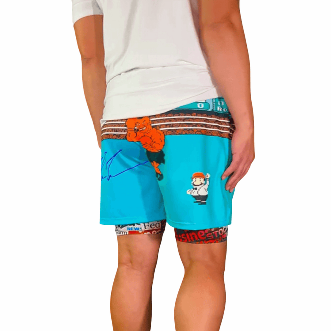 PUNCHOUT | Dry-Fit Athletic Shorts - ALL Sizes Trap'n Shorts