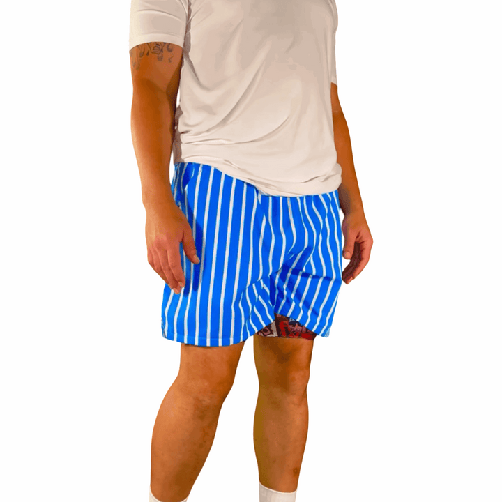 STRIPES GO | Water Repellent Dry-Fit Shorts - ALL Sizes Trap'n Shorts