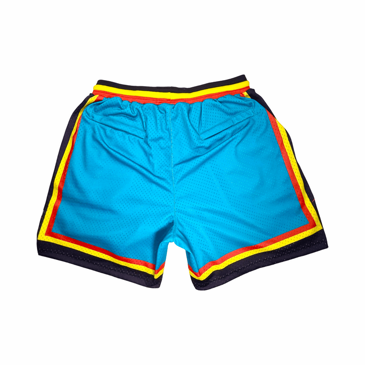 TRAP CITY | Authentic Pro Mesh Basketball Shorts (Retro Piston Colorway) Trap'n Shorts