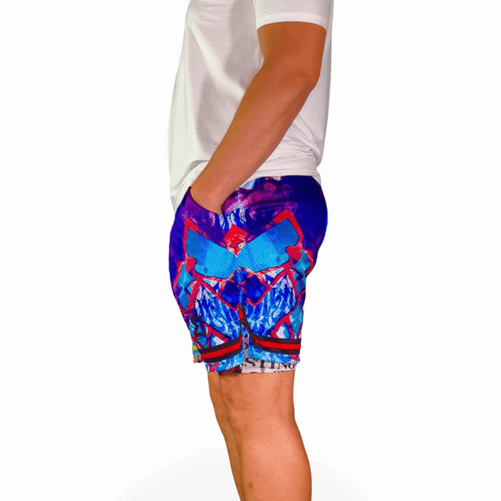 WHATTHE | Mesh Dry-Fit Basketball Shorts | ALL Sizes Trap'n Shorts