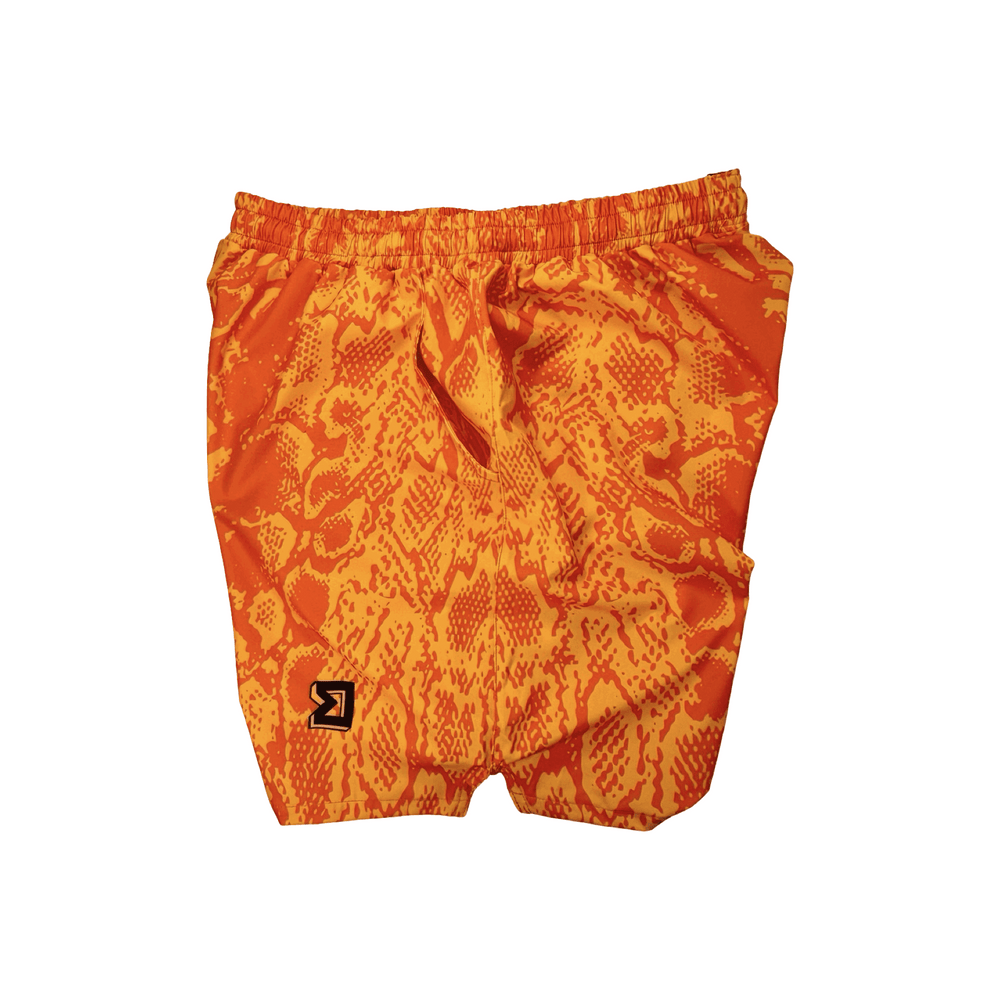 ORANGE Mamba GO | Water Repellent Dry-Fit Shorts - ALL Sizes Trap'n Shorts