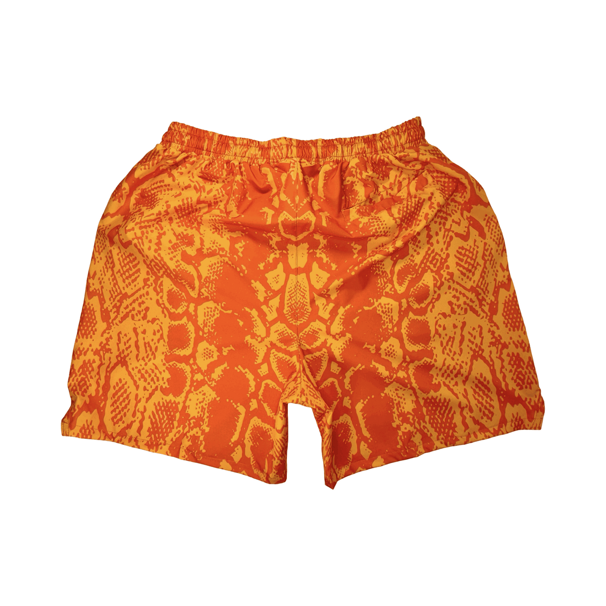 Basketball Shorts – GO Fast Dry (Orange Venom) Trap'n Shorts