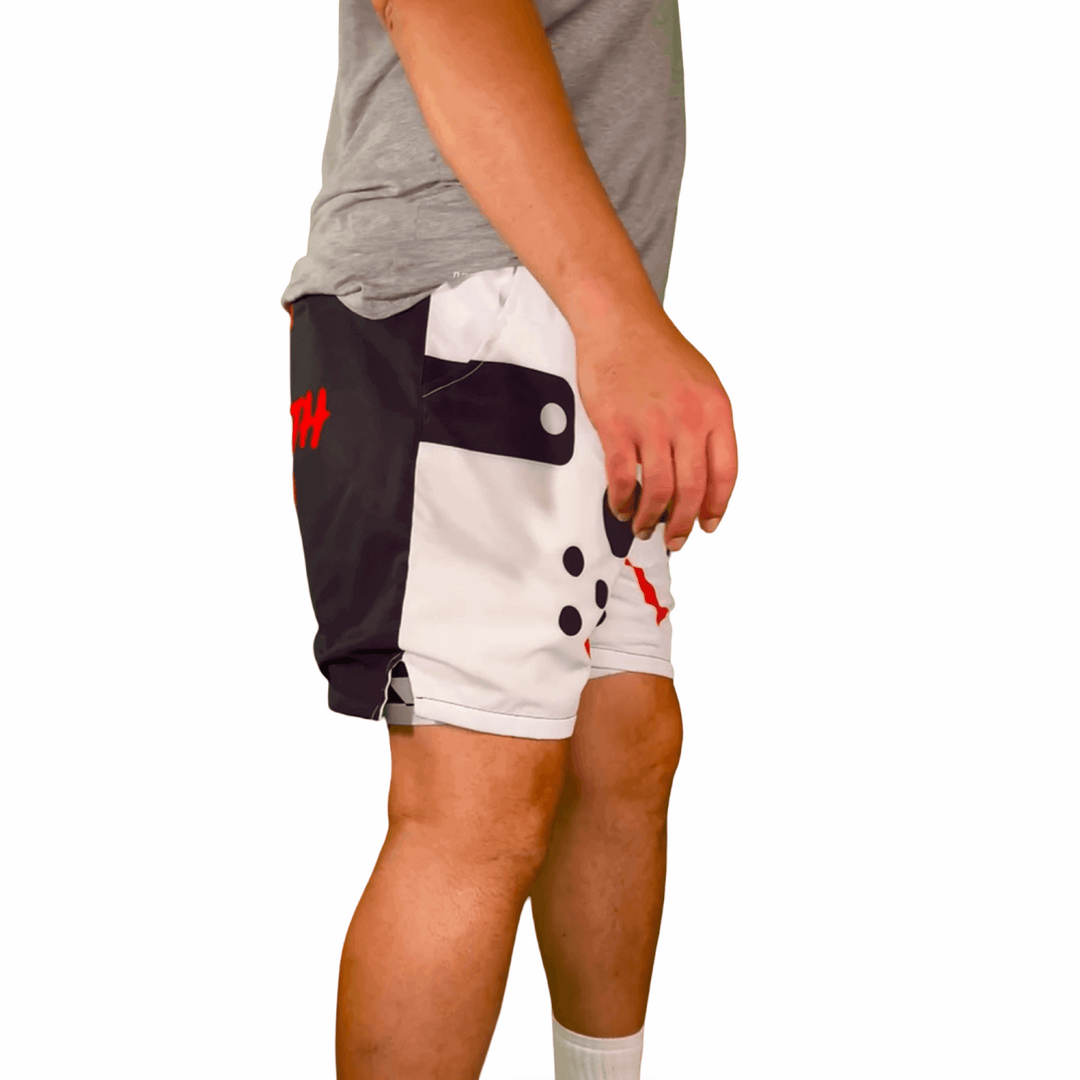 JASON F13 | Dry-Fit Athletic Shorts - ALL Sizes Trap'n Shorts