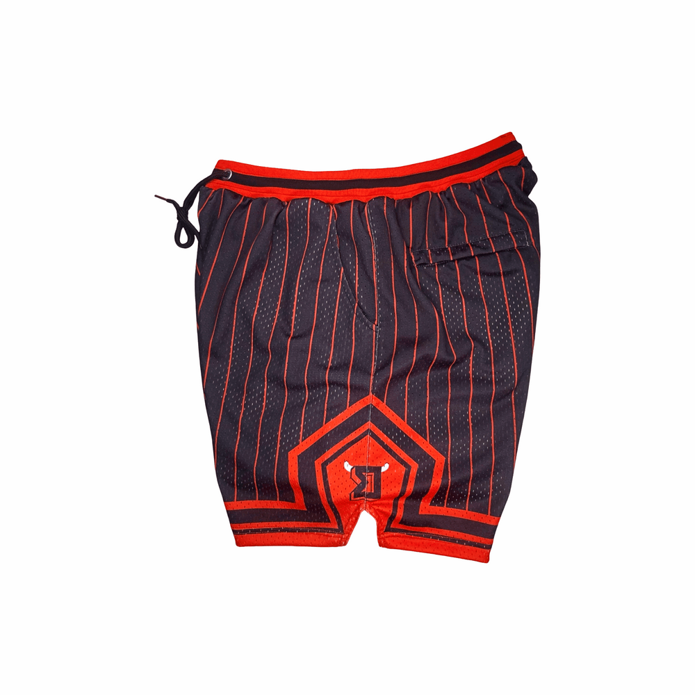Basketball Shorts – Mesh Pro (Pinstripe X-Out) Trap'n Shorts