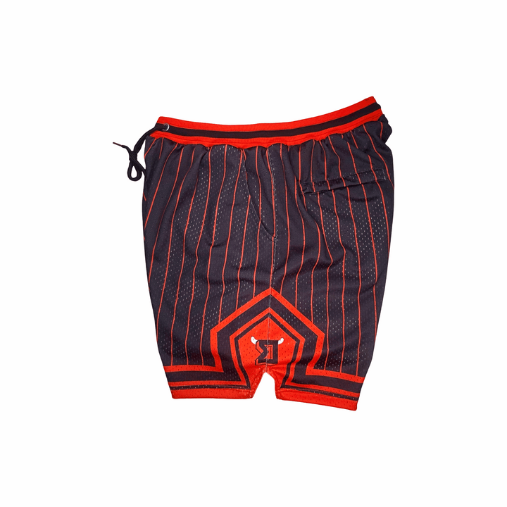 Basketball Shorts – Mesh Pro (Pinstripe X-Out) Trap'n Shorts