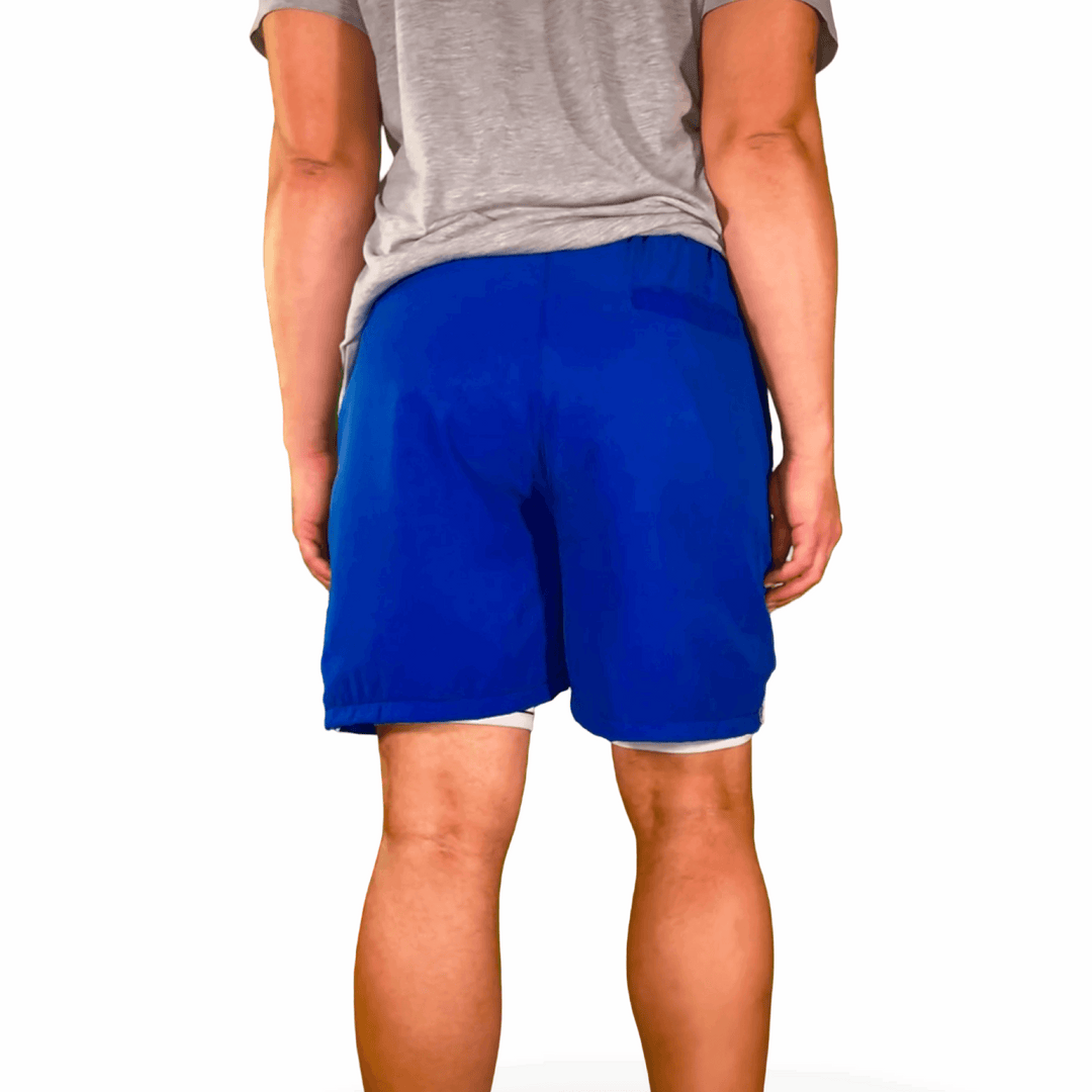 STAPLE GO | Navy-Gray-Black | Water Repellent Dry-Fit Shorts Trap'n Shorts