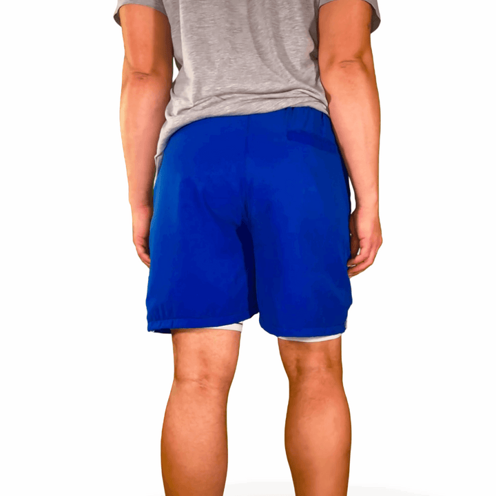 STAPLE GO | Navy-Gray-Black | Water Repellent Dry-Fit Shorts Trap'n Shorts