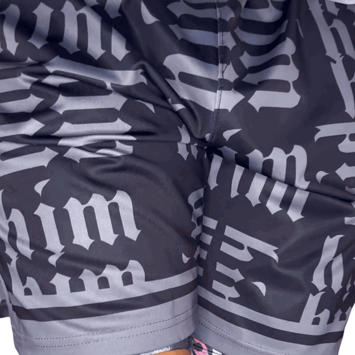 HiM BLACKOUT | Dry-Fit Basketball Shorts | ALL Sizes Trap'n Shorts