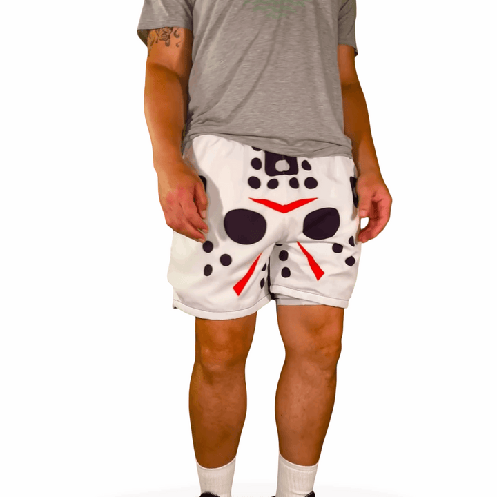 JASON F13 | Dry-Fit Athletic Shorts - ALL Sizes Trap'n Shorts