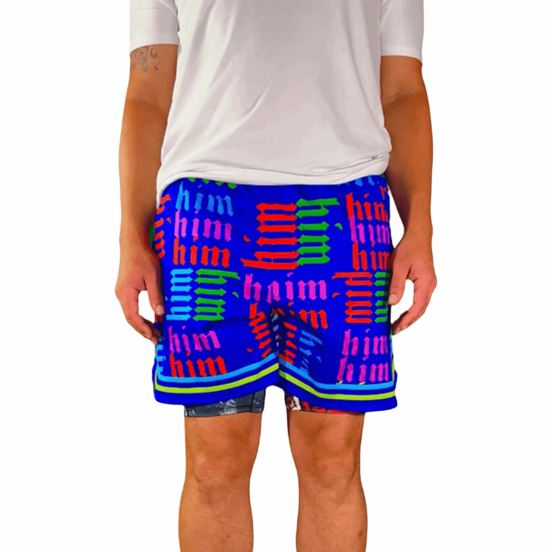 HiM GT CUT | Dry-Fit Basketball Shorts – ALL Sizes Trap'n Shorts