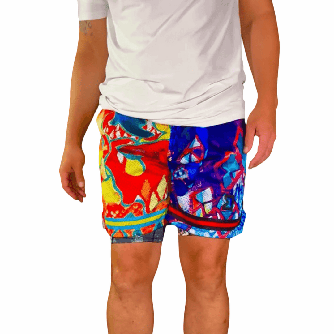 WHATTHE | Mesh Dry-Fit Basketball Shorts | ALL Sizes Trap'n Shorts
