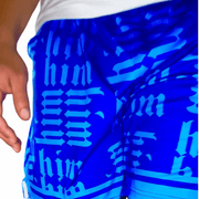 Basketball Shorts – Soft Quick-Dry (HIM X-Ray Blue) Trap'n Shorts