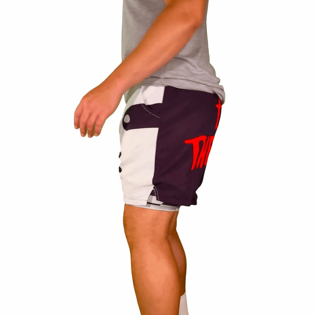 JASON F13 | Dry-Fit Athletic Shorts - ALL Sizes Trap'n Shorts