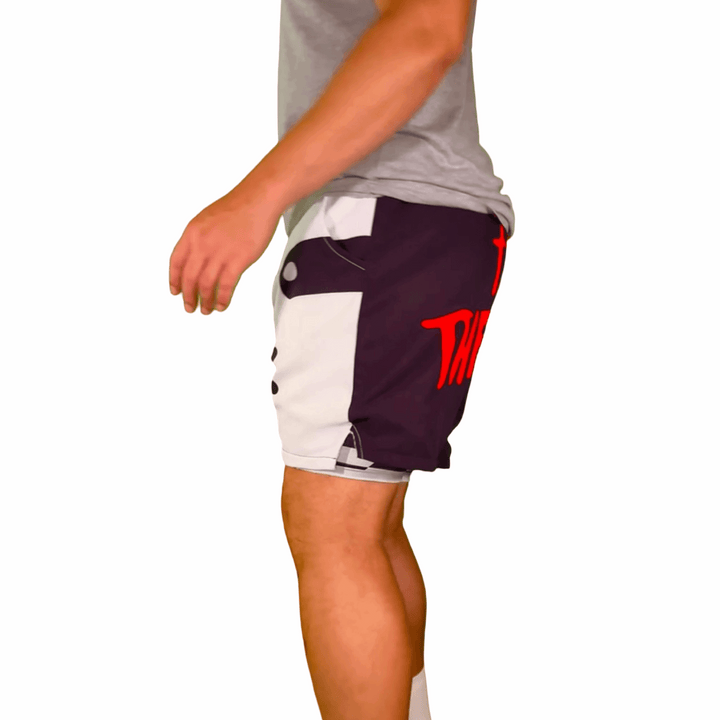 JASON F13 | Dry-Fit Athletic Shorts - ALL Sizes Trap'n Shorts