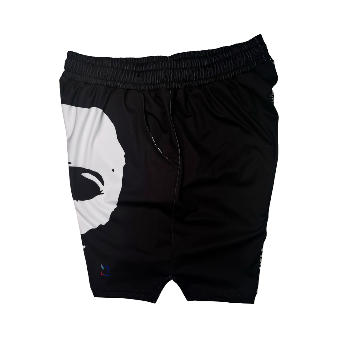 Boogeyman Black Soft-QD Basketball Shorts — Smooth Dry Fit
