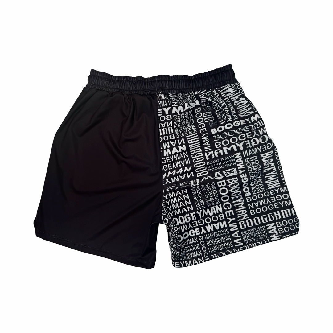 Boogeyman Black Soft-QD Basketball Shorts — Smooth Dry Fit