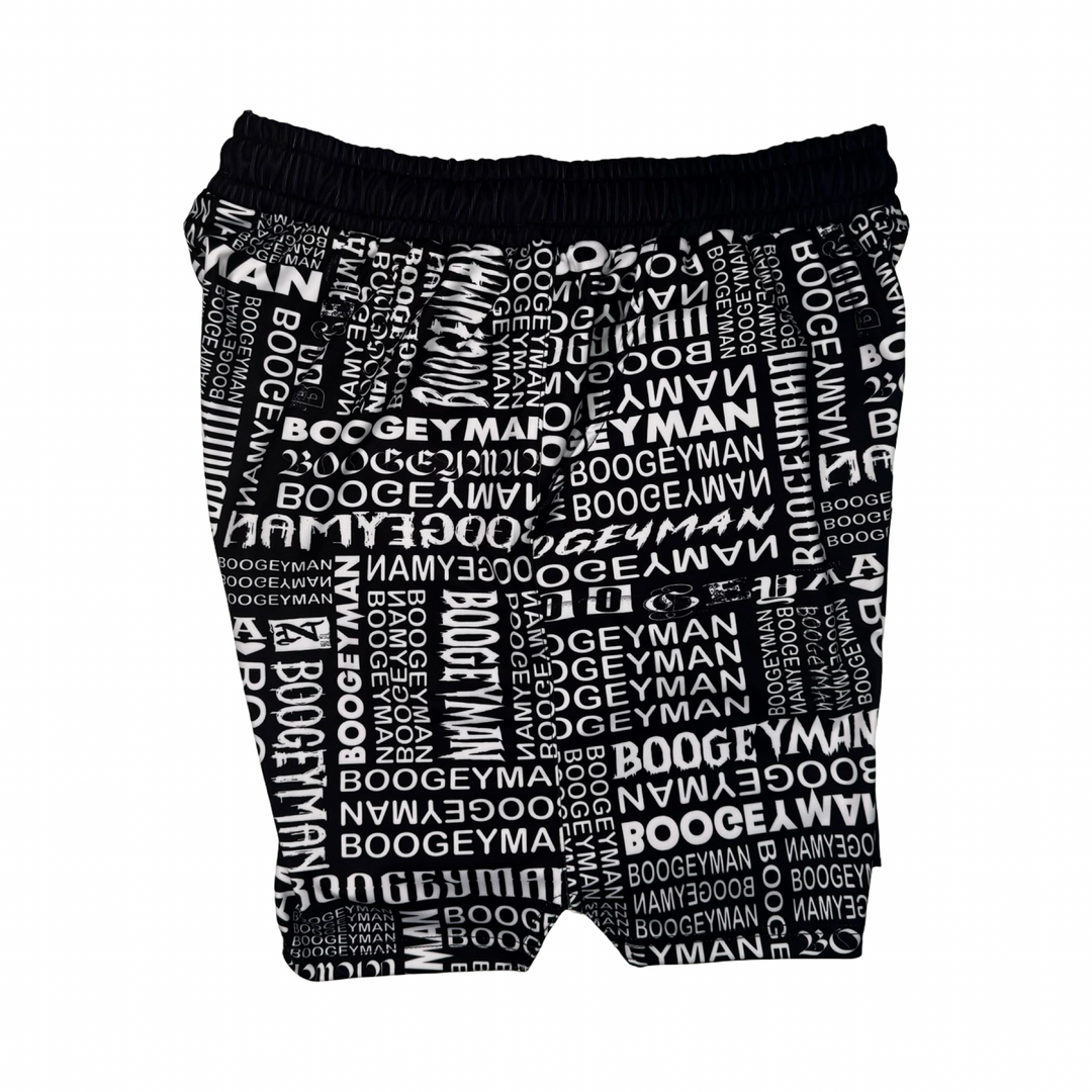 Boogeyman Black Soft-QD Basketball Shorts — Smooth Dry Fit