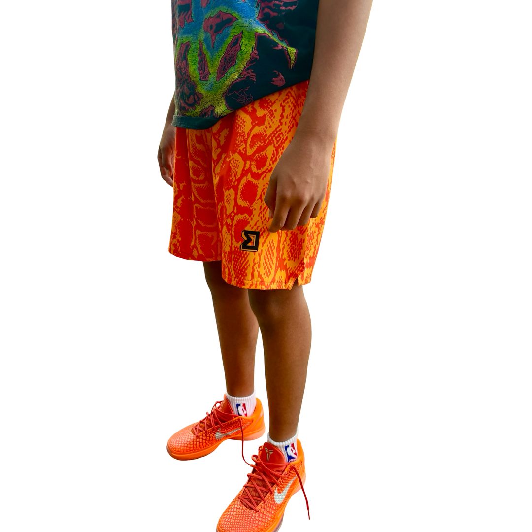 ORANGE Mamba GO | Water Repellent Dry-Fit Shorts - ALL Sizes