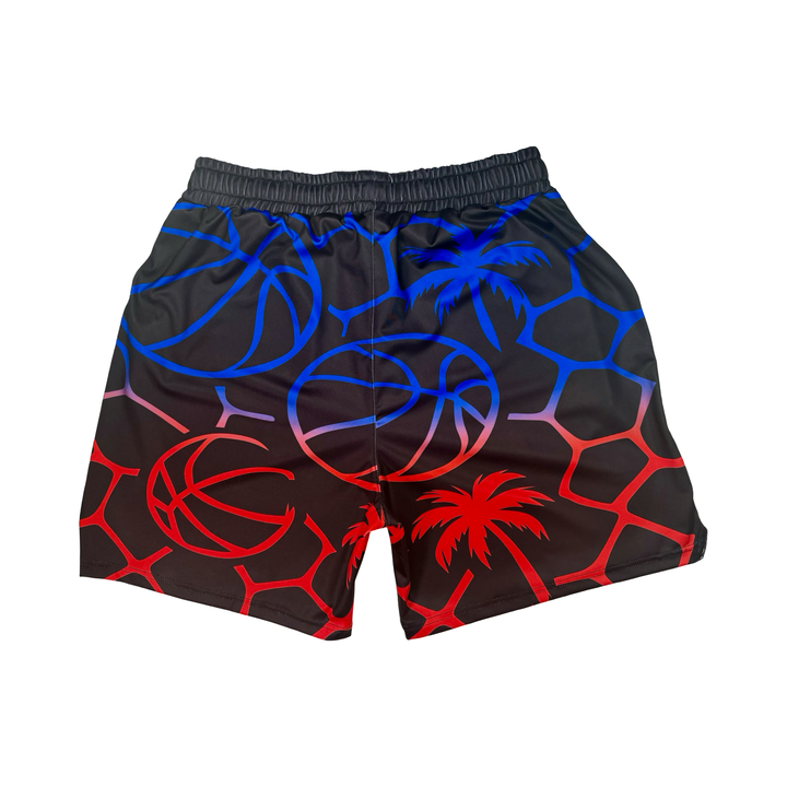 Beach Ball Soft-QD Basketball Shorts — Dry Fit