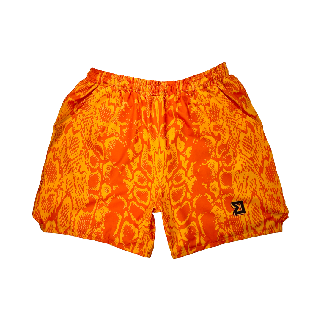 ORANGE Mamba GO | Water Repellent Dry-Fit Shorts - ALL Sizes