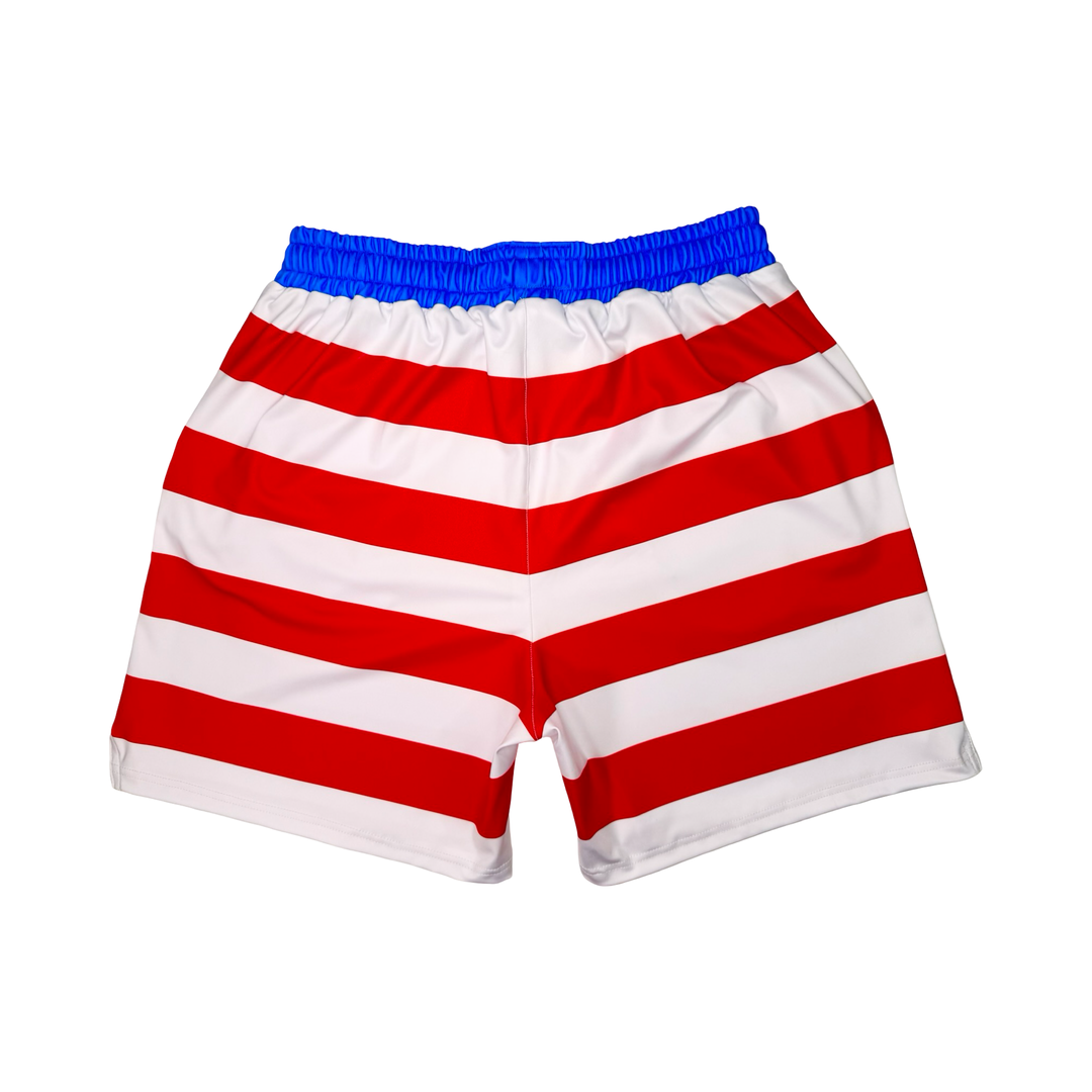 Wears Waldo Soft-QD Basketball Shorts — Smooth Dry Fit