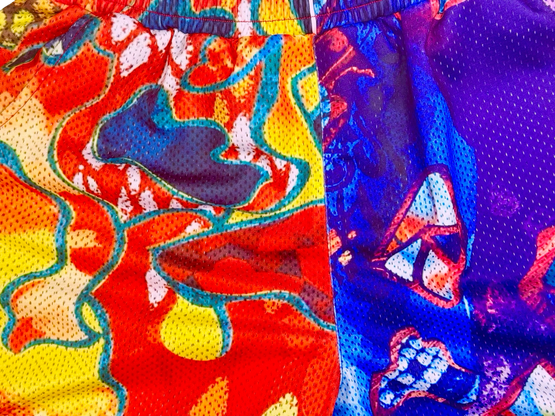 WhatThe Mesh Basketball Shorts — Breathable Performance