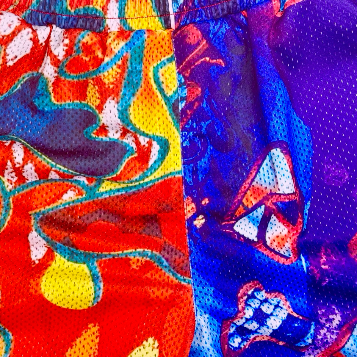 WhatThe Mesh Basketball Shorts — Dry Fit