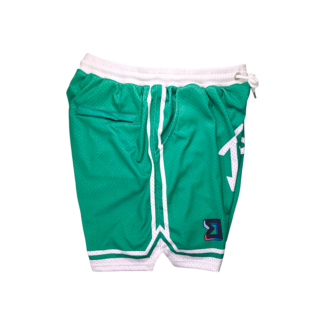 TRAP LEGEND | Authentic Pro Mesh Basketball Shorts (Retro-Inspired)