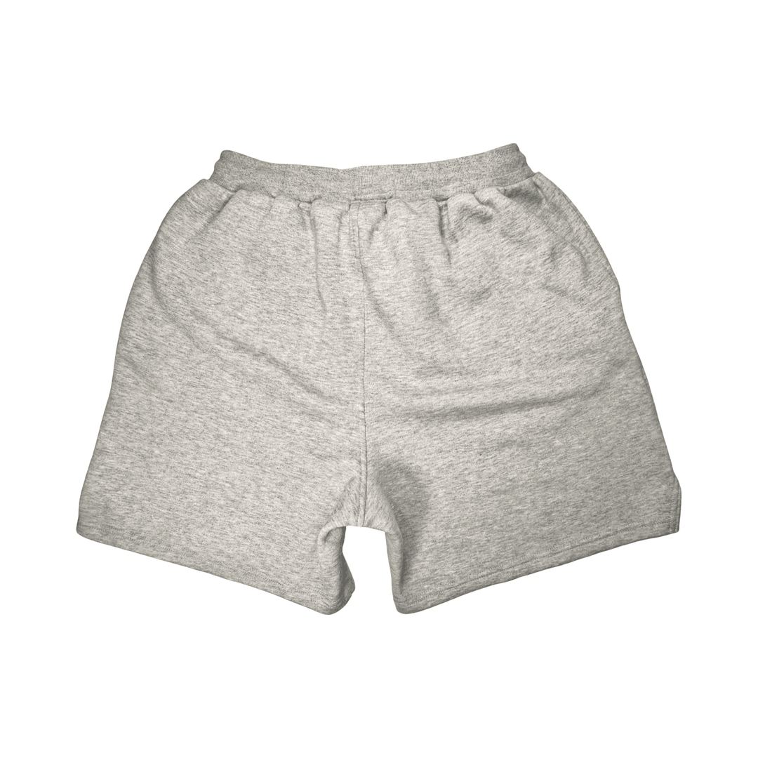 TRAPN GRAY Hoodie Shorts | Logo Jogger Shorts (Matching Hoodie)