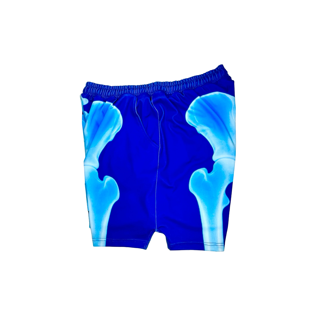 Basketball Shorts – Quick Dry (X-Ray Blue) Trap'n Shorts