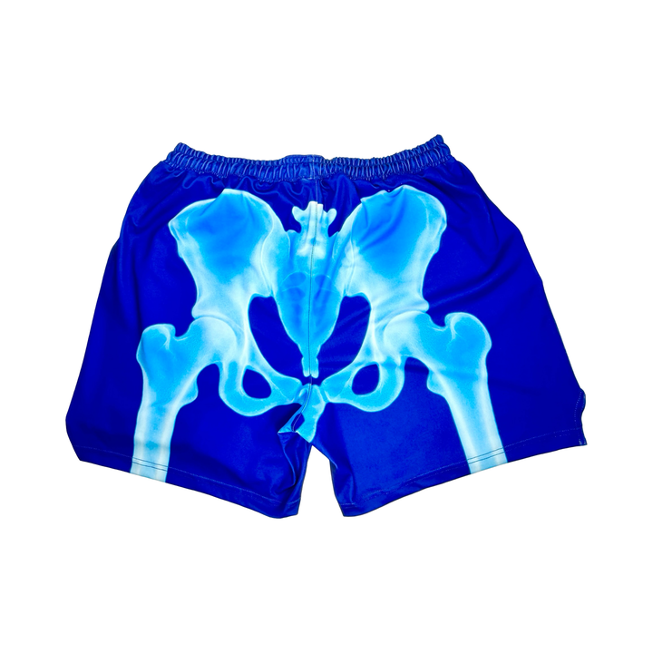 Basketball Shorts – Quick Dry (X-Ray Blue) Trap'n Shorts