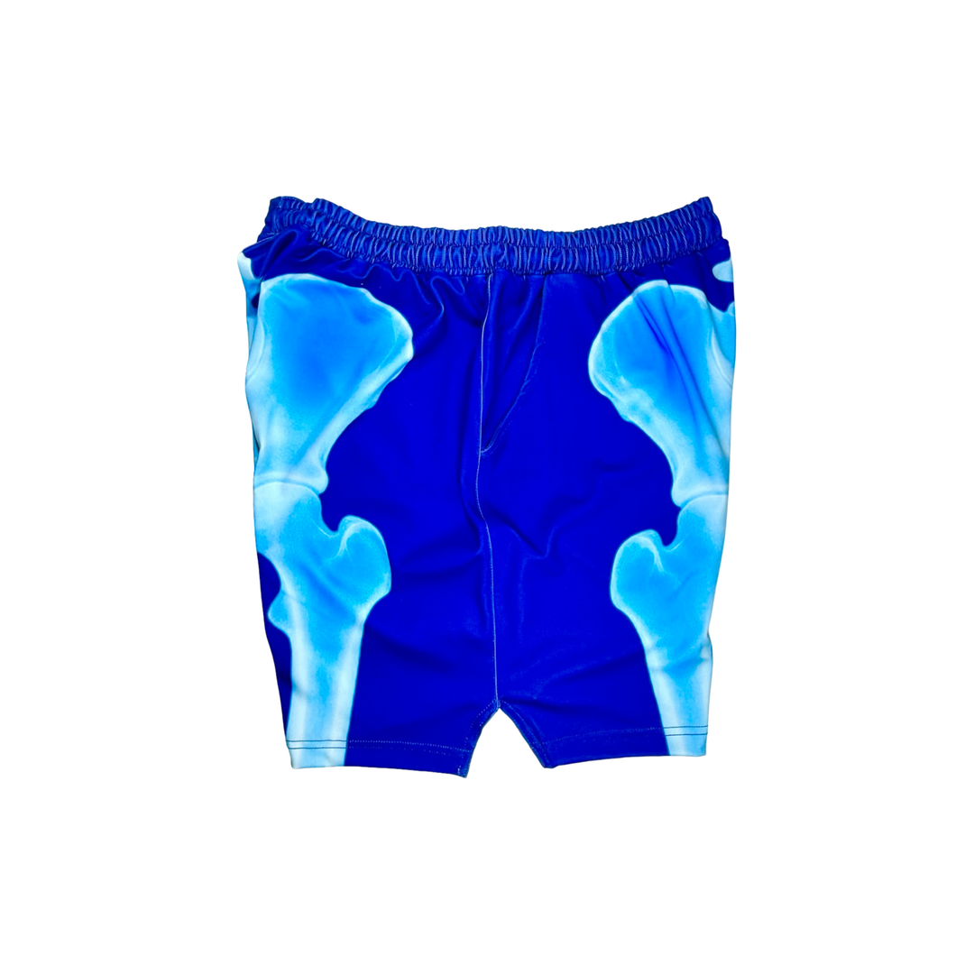 Basketball Shorts – Quick Dry (X-Ray Blue) Trap'n Shorts