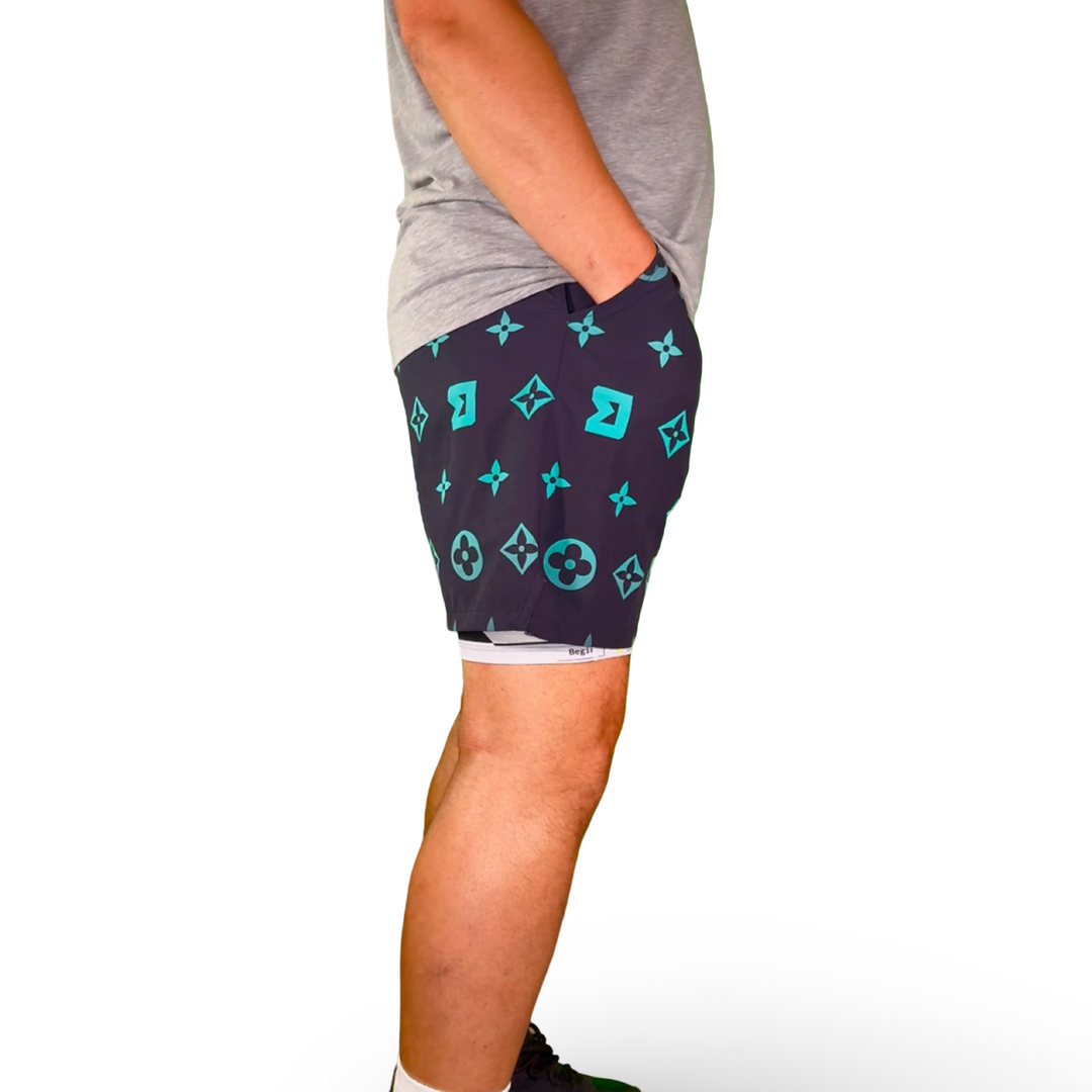 BOUIE V GO | Water Repellent 4-Way Stretch Dry-Fit Trunks | ALL Sizes