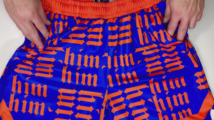 HiM Clemson Soft-QD Basketball Shorts — Dry Technology