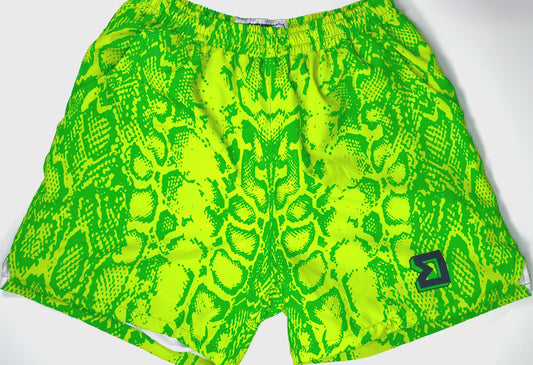 MAMBA Dry-Fit GO Training Shorts 💚🐍⚡🏋️
