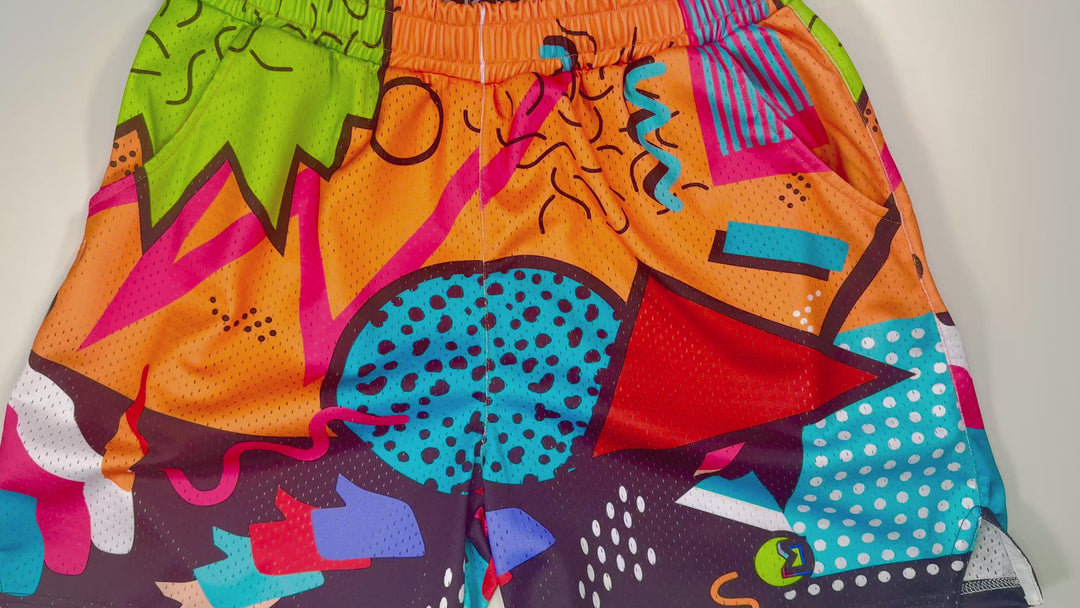 SAVEDxBELL Mesh Basketball Shorts — Dry Fit