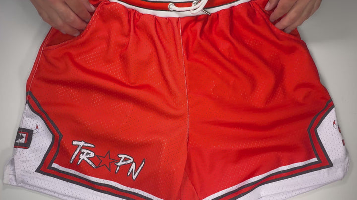 TRAP GOAT | Authentic Pro Mesh Basketball Shorts