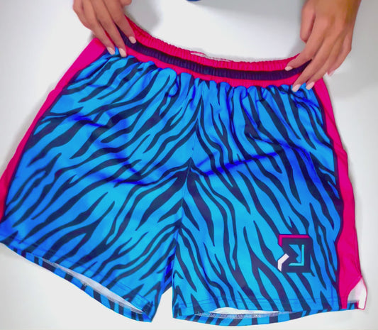 STiTCH Dry-Fit Shorts – Wild Style, Elite Performance 🦓⚡