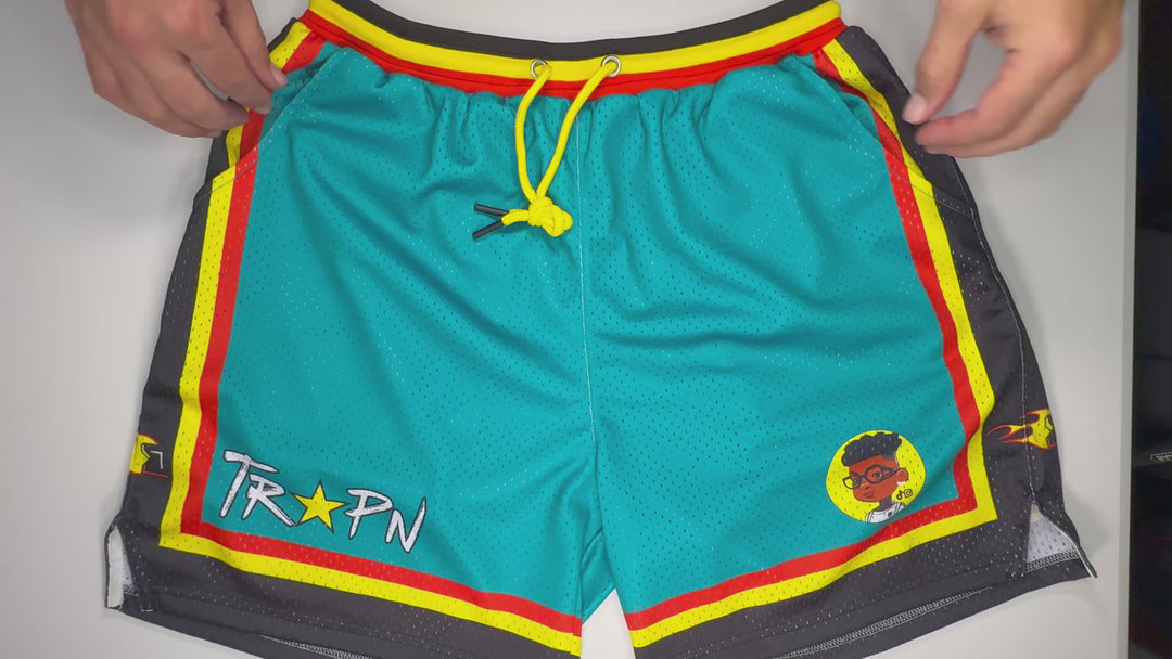 Trap City Mesh Pro Style Basketball Shorts - video overview