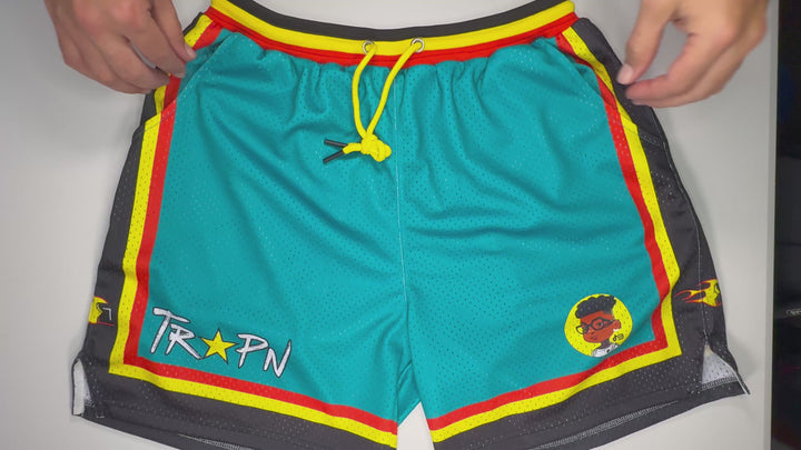 Trap City Mesh Pro Style Basketball Shorts - video overview