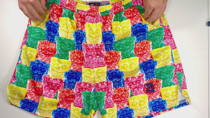 Sour Candy Mesh Basketball Shorts — Premium Materials